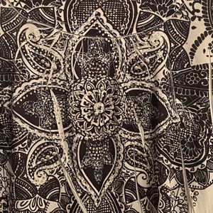 Silky studded tunic long top or short dress